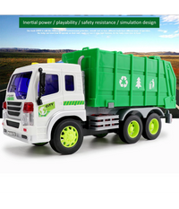 Camion Raccolta Rifiuti Con Luci E Suoni Cassone Ribaltabile Funzioni Reali         