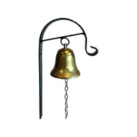 Campana Ferro Battuto-Ottone Diametro mm.100 H.cm.40X20