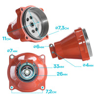 Campana Frizione per decespugliatori tagliaerba e tagliarami