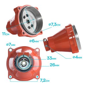 Campana Frizione per decespugliatori tagliaerba e tagliarami