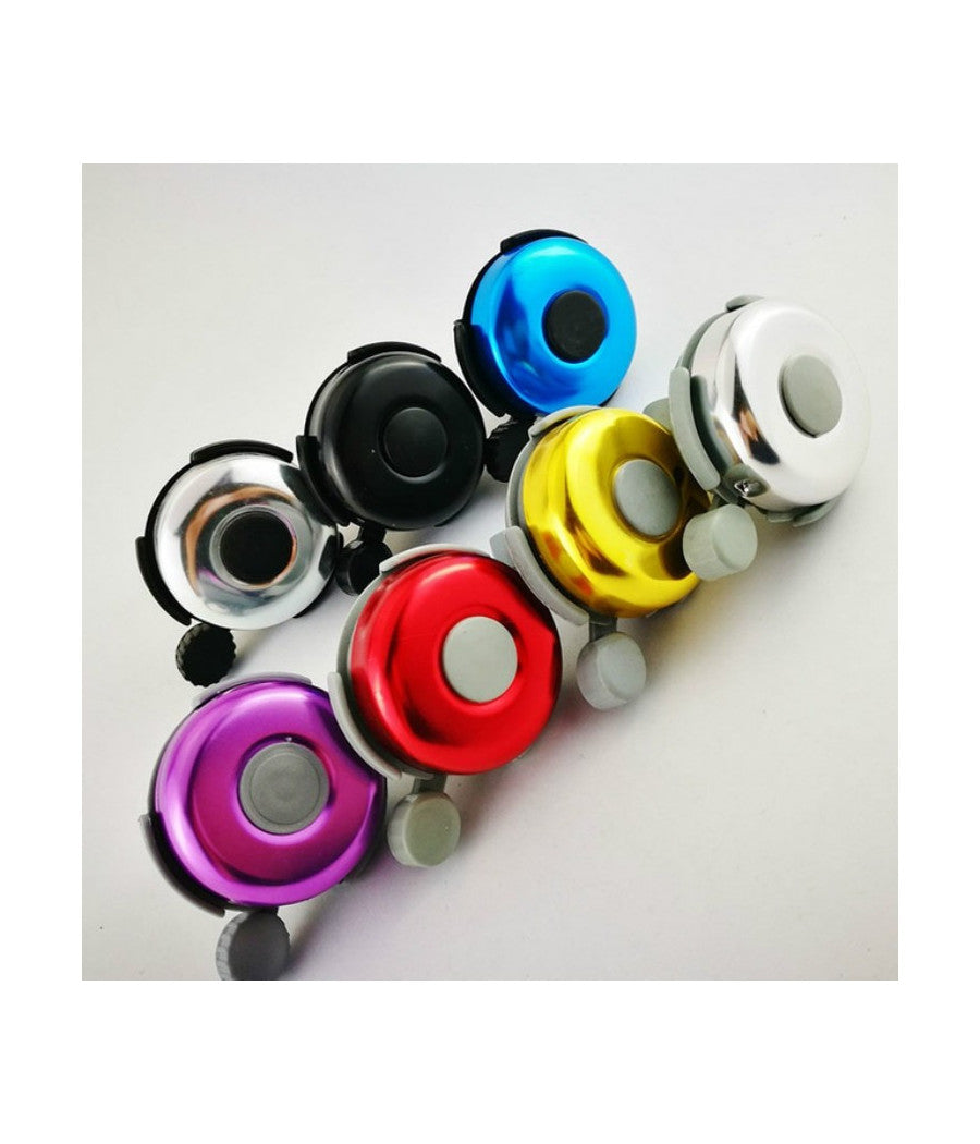 Campanello In Metallo Da Manubrio Per Bici Accessori Ricambio Bicicletta Colori         