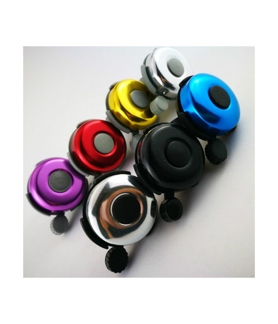 Campanello In Metallo Da Manubrio Per Bici Accessori Ricambio Bicicletta Colori         