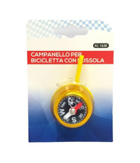Campanello Per Bicicletta Bici Con Bussola Per Manubrio Vari Colori Xc-1630         