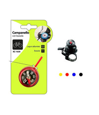 Campanello Per Bicicletta Bici Con Bussola Per Manubrio Vari Colori Xc-1630         