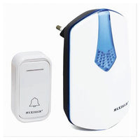 Campanello Wireless Con Spina Wifi Raggio 80m A Led Senza Fili Maxtech Camp-01         