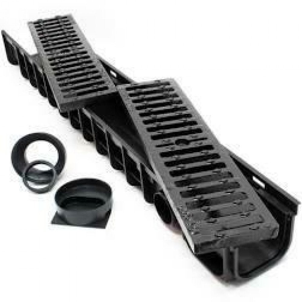 Canaletta Top Abs 13X100 H.7.5 Con Griglia Ghisa (2Pz) C250 B019