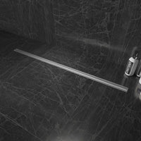 Canalina doccia 90cm in acciaio inox 