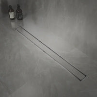 Canalina doccia in acciaio inox 90cm piastrellabile 