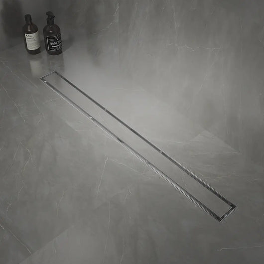 Canalina doccia in acciaio inox 90cm piastrellabile 