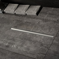 Canalina di scarico doccia slim a pavimento 60 80 cm, misura 80