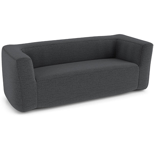 Divano gonfiabile doppio 184 x 79 x 67 cm comfort ottimale braccioli larghi atmosfera accogliente poliestere grigio 20_0017239