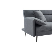 Divano 3 posti trasformabile grigio collezione SILAS