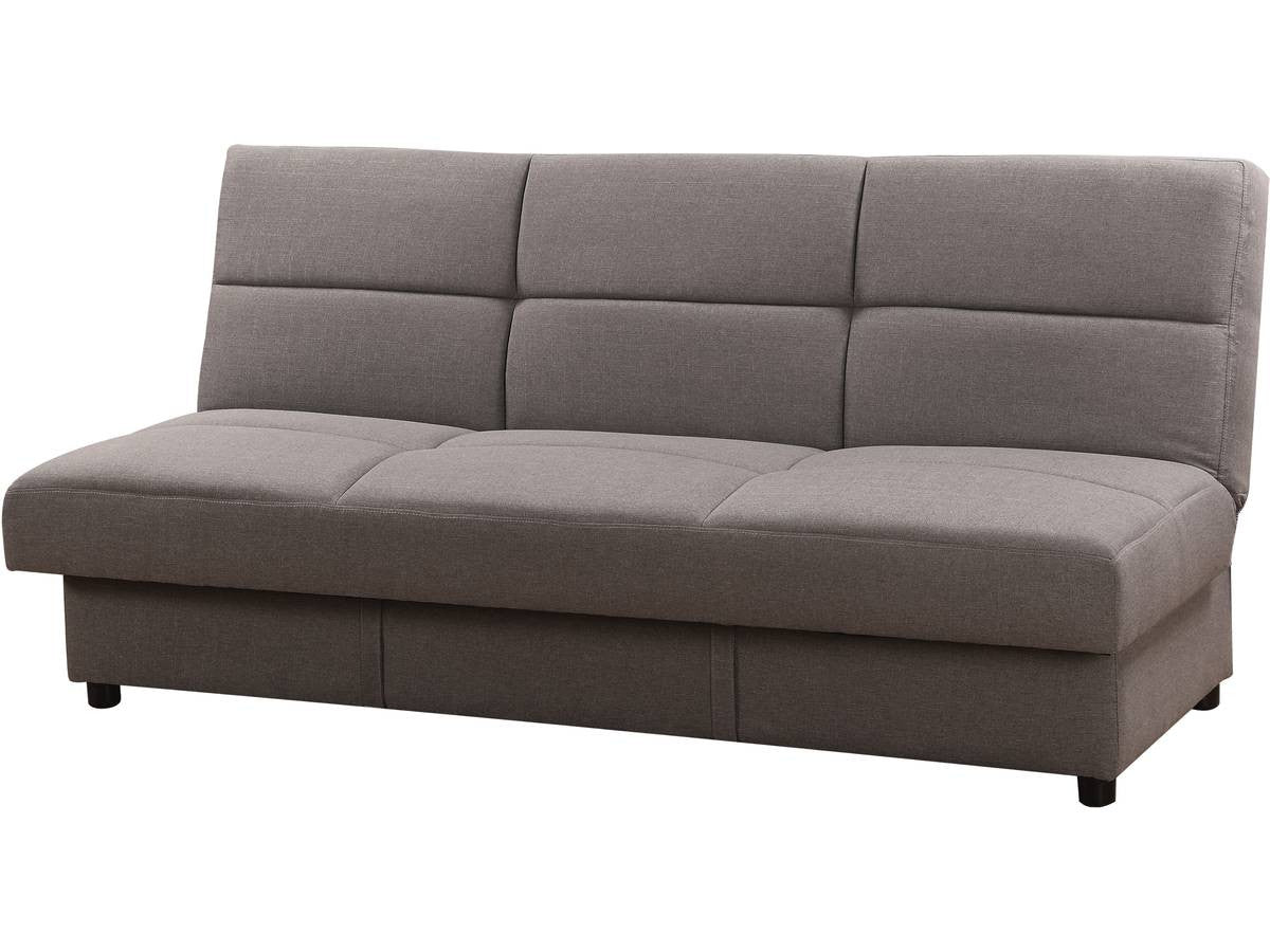 DIVANO-LETTO ENZO -185 x 84 x 85 cm -  3 POSTI - GRIGIO