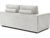 Divano trasformabile in tessuto "Clara" express - 185 x 90 x 88 cm - Beige