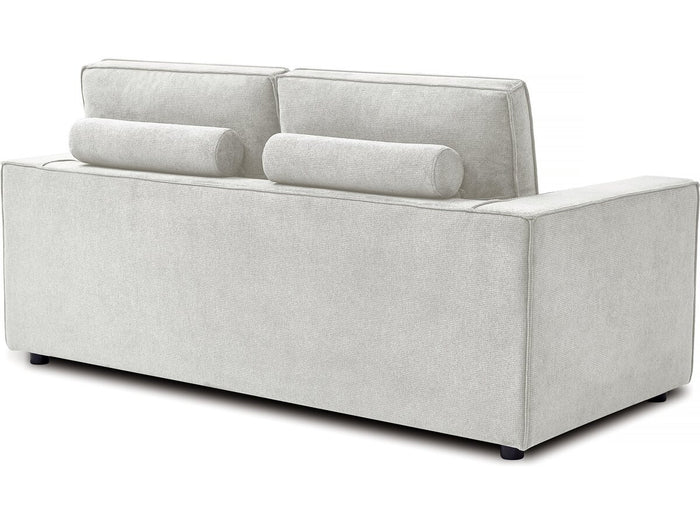 Divano trasformabile in tessuto "Clara" express - 185 x 90 x 88 cm - Beige