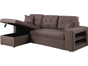 Divano ad angolo trasformabile / reversibile "Axel" - 3 posti - Talpa