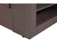 Divano ad angolo trasformabile / reversibile "Axel" - 3 posti - Talpa