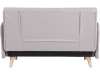Divano letto pieghevole - 2 posti - "Panam" - Beige