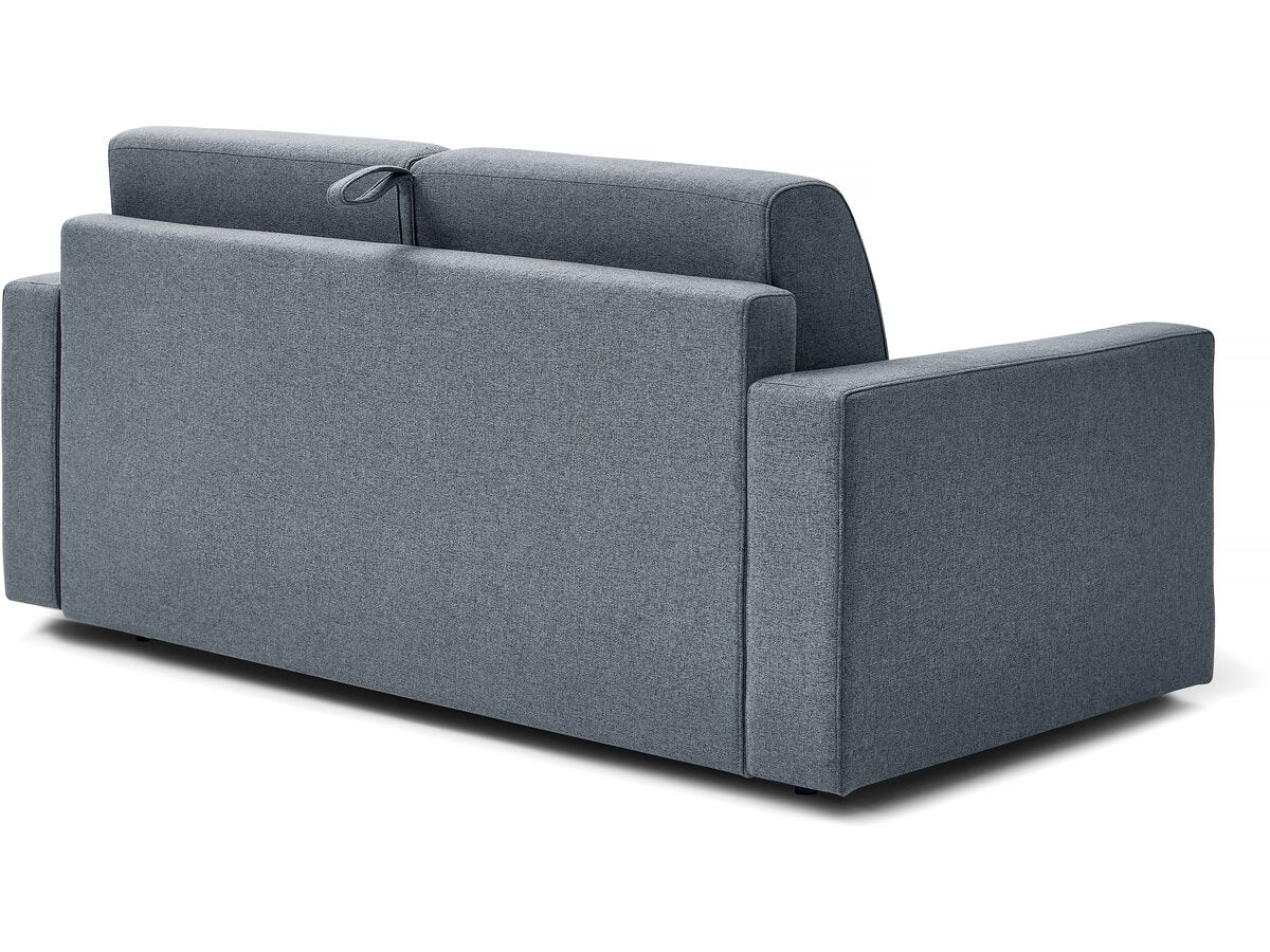 Divano trasformabile in tessuto express "Diana" - letto 120 cm - 2 posti - Grigio