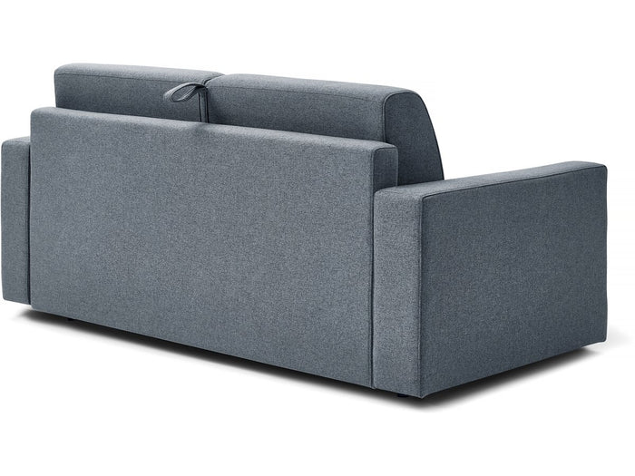 Divano trasformabile in tessuto express "Diana" - letto 120 cm - 2 posti - Grigio