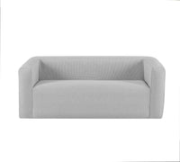 Divano gonfiabile 2-3 posti Terracotta - Interno ed esterno - Colore Grigio chiaro