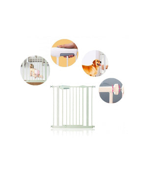 Cancello Con Bloccaggio A Pressione Per Bambini E Animali Domestici         