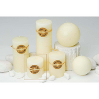 CANDELA CILINDRICA PROFUMATA AVORIO 7 CM