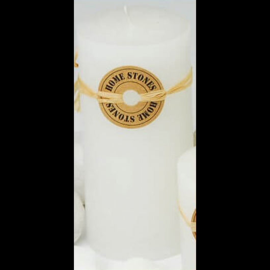 CANDELA CILINDRICA PROFUMATA BIANCA 14 CM