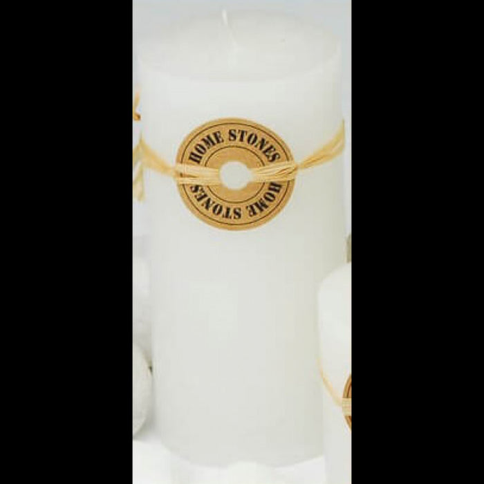 CANDELA CILINDRICA PROFUMATA BIANCA 14 CM