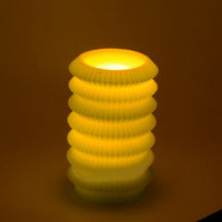 Candela led lanterna verde fontana cmÃ¸13,5h20