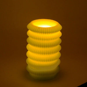 Candela led lanterna verde fontana cmÃ¸13,5h20