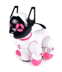 Cane Cagnolino Robot Danza E Cammina Luci E Suoni Giocattoli Bambini 2 Colori         