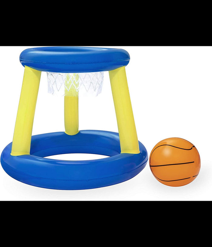 Canestro Da Basket Gioco Gonfiabile Per Bambini Splash 'n' Hoop 61cm Palla 52418         