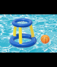 Canestro Da Basket Gioco Gonfiabile Per Bambini Splash 'n' Hoop 61cm Palla 52418         
