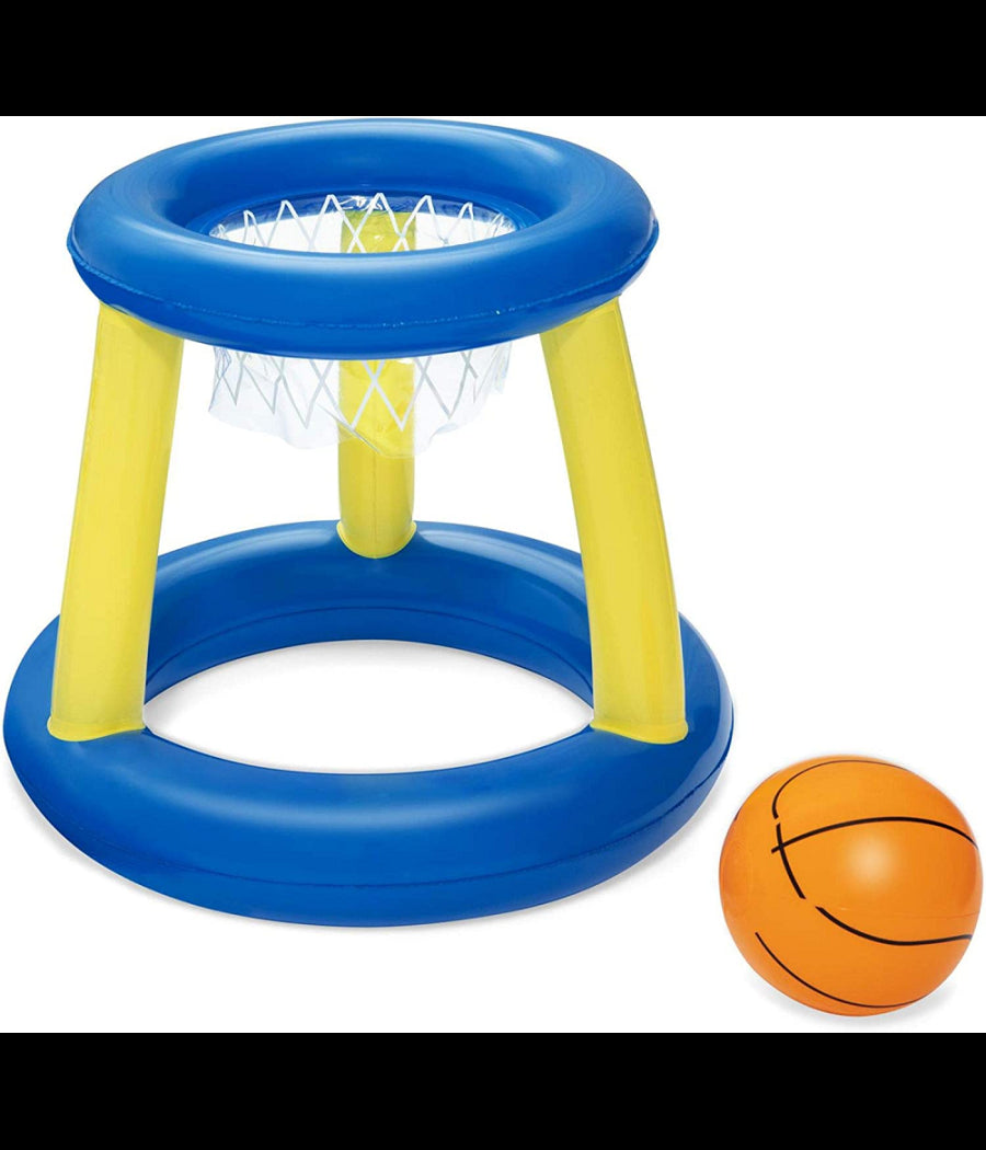 Canestro Da Basket Gioco Gonfiabile Per Bambini Splash 'n' Hoop 61cm Palla 52418         
