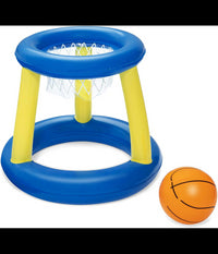 Canestro Da Basket Gioco Gonfiabile Per Bambini Splash 'n' Hoop 61cm Palla 52418         