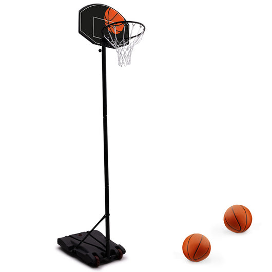 IDMarket - Canestro su supporto, regolabile in altezza da 240 a 305 cm