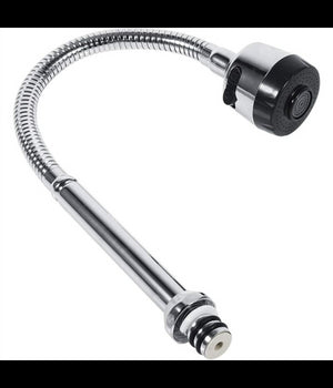 Canna Di Ricambio Flessibile Per Rubinetto Con Doppia Funzione Doccetta Lavello         