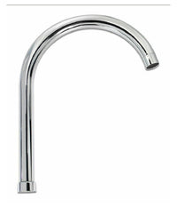 Canna Di Ricambio Miscelatore Rubinetto Cucina Lavello Canna Alta Cromato 30cm         