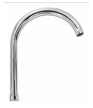 Canna Di Ricambio Miscelatore Rubinetto Cucina Lavello Canna Alta Cromato 30cm         