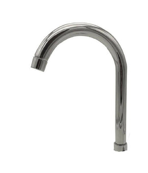 Canna Di Ricambio Miscelatore Rubinetto Cucina Lavello Canna Alta Cromato 30cm         