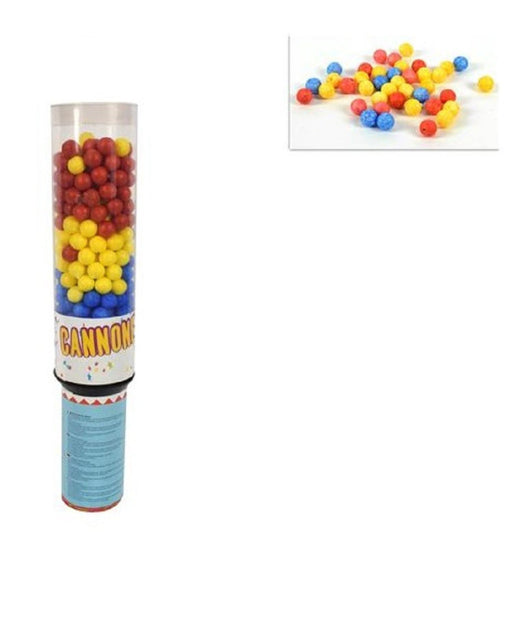 Cannone Spara Palline Multicolore Tubo Coriandoli 30 Cm Ad Aria Feste Compleanni         