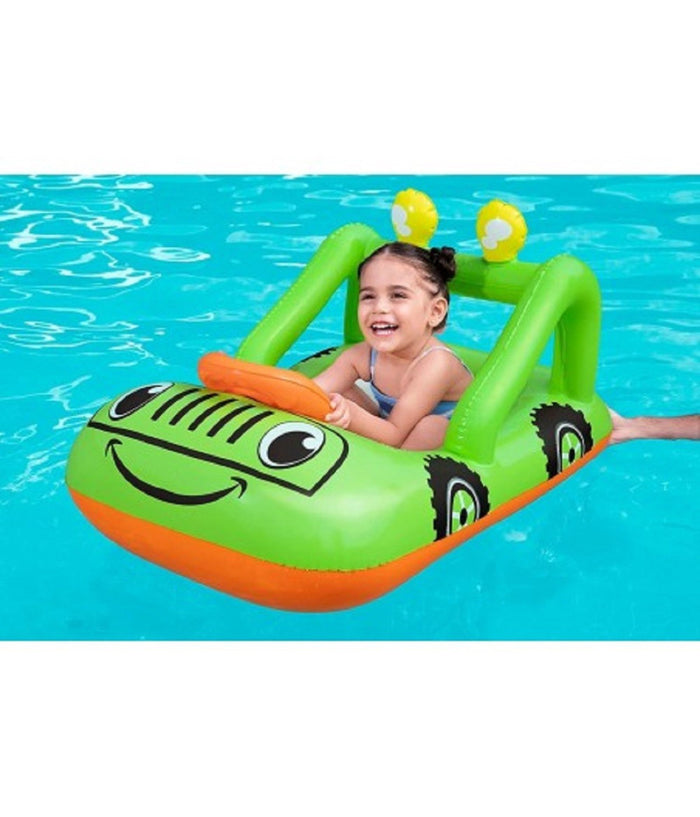 Canottino Gonfiabile Jeep 92x61 Cm / Aereo 109x97 Cm Gommone Per Bambini 34169         