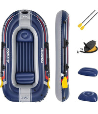 Canotto Gommone Gonfiabile Treck X2 255x127x36 Cm Con Remi Pompa A Pedale 61068         