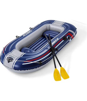 Canotto Gommone Gonfiabile Treck X2 255x127x36 Cm Con Remi Pompa A Pedale 61068         