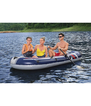 Canotto Gommone Gonfiabile Treck X2 255x127x36 Cm Con Remi Pompa A Pedale 61068         