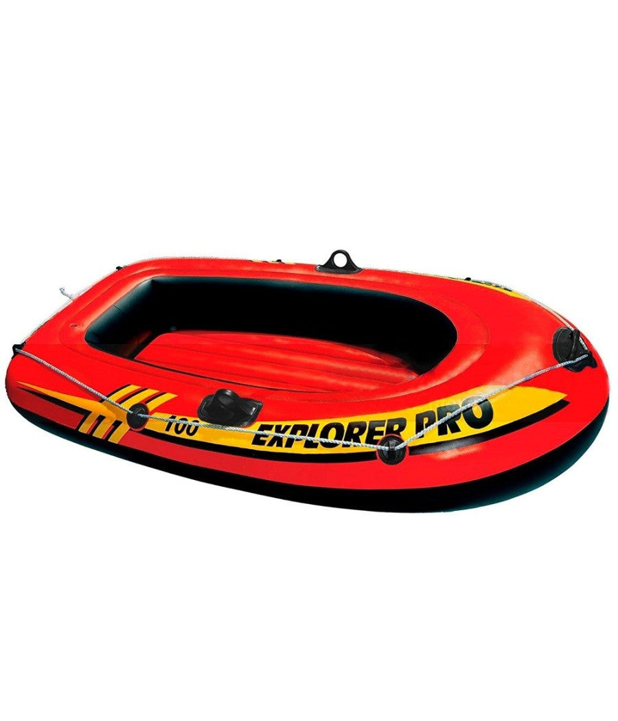 Canotto Gonfiabile Gommone 160x94x29cm 1 Posto Mare Fiume Piscina Explorer         