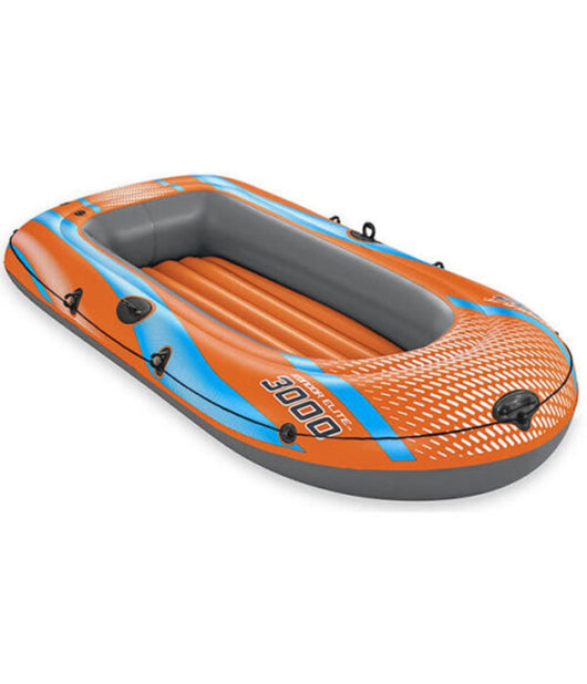 Trade Shop - Canotto Gonfiabile Kondor 3000 Elite Con Remi Gommone X3 246x122 Cm Fiume 61143 -