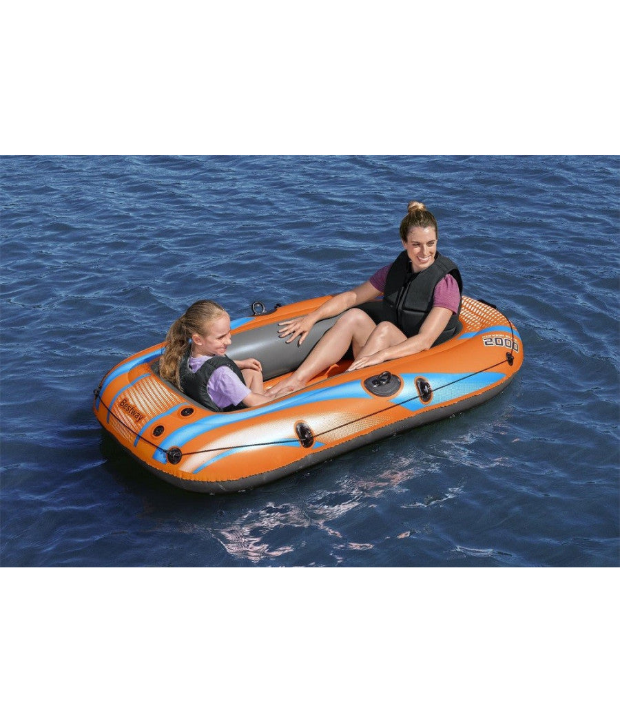 Trade Shop - Canotto Gonfiabile Kondor Elite 2000 196x106cm Gommone 2 Persone Max 120kg 61139 -