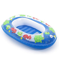 Canotto Gonfiabile Per Bambini 3-6 Anni 102x69cm Mare Balena 2 Colori Ass. 34037         